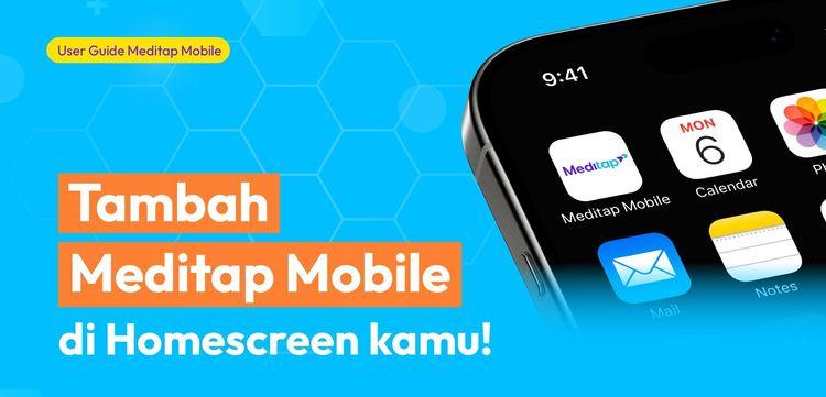 Cara Tambah Shortcut Meditap Mobile